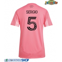 Maglie da calcio Inter Miami Sergio Busquets #5 Prima Maglia Femminile 2025-26 Manica Corta